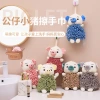 Wholesale of cartoon elephant Chenille hand towels, multi-functional animal creative absorbent hand towels and plush toys Specification image